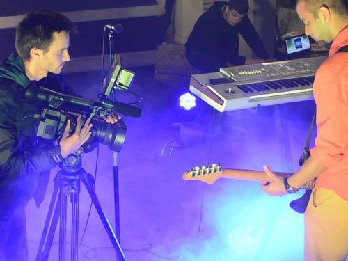 Foto: Filmari videoclip Gasca de acasa